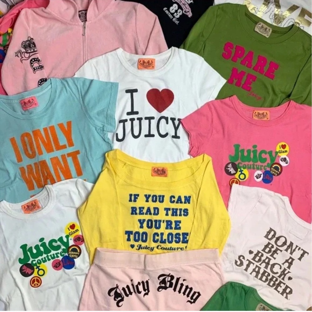 ISO for juicy shirts